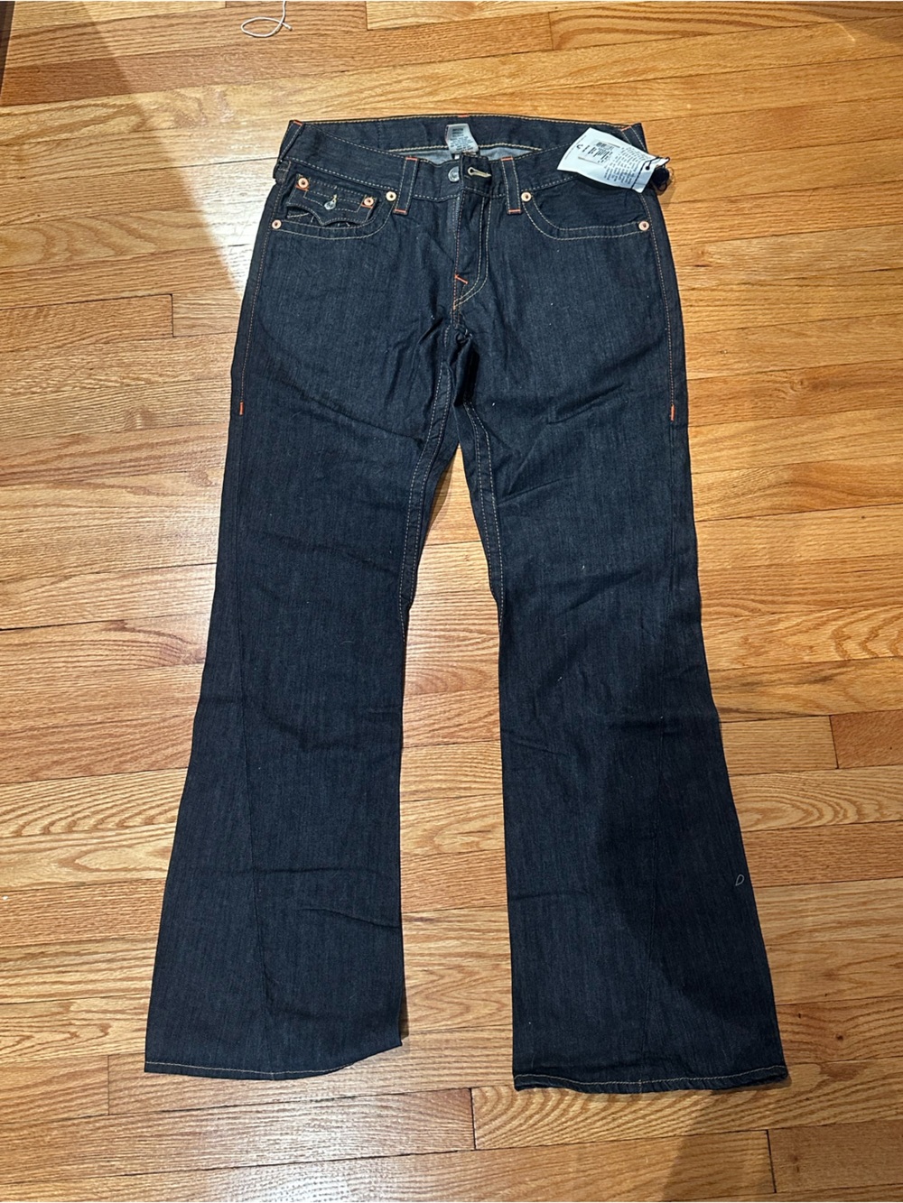 True Religion Dark Indigo Bootcut Men’s Jeans with tags